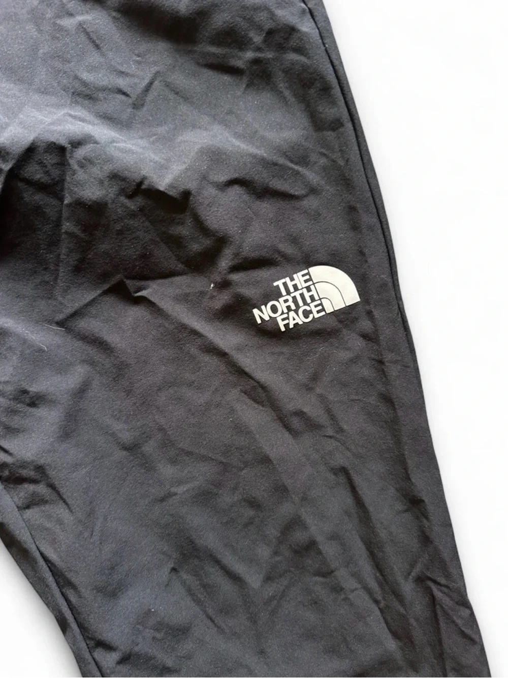 The North Face Black Slim Tech Joggers with Logo